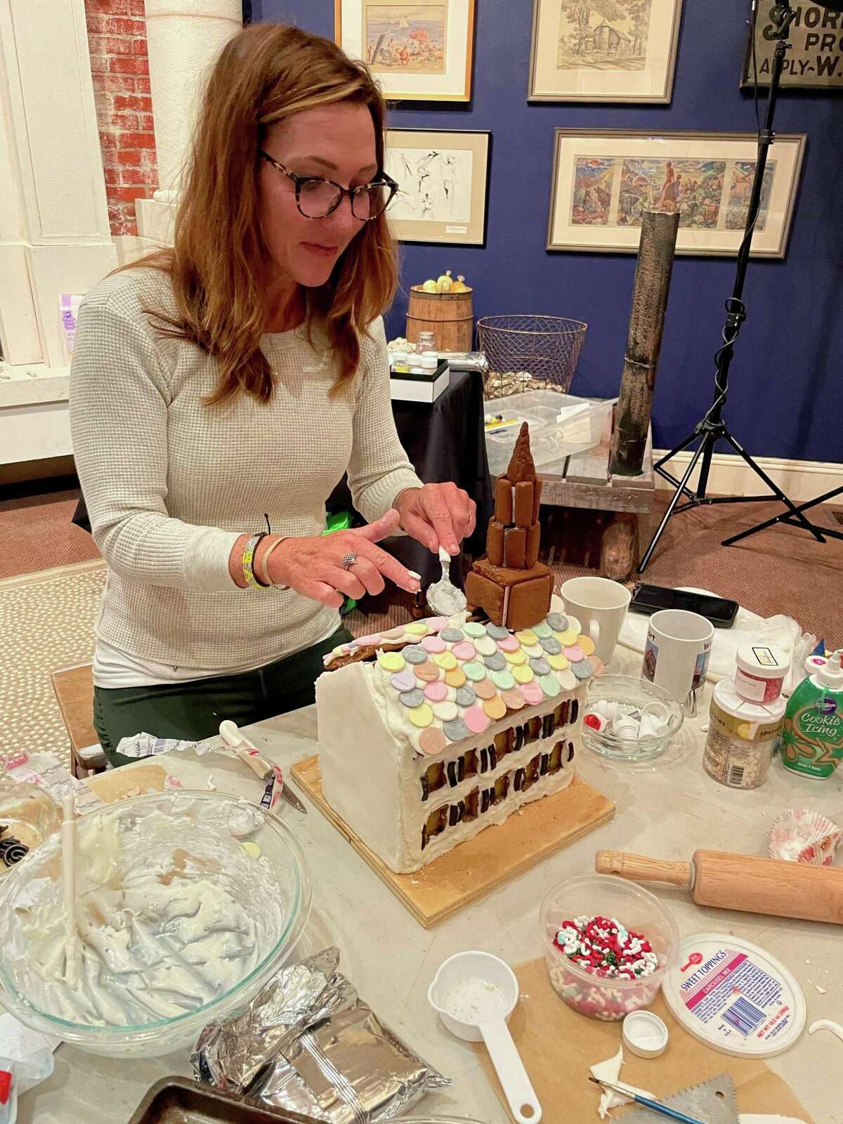 Westport’s Museum for History and Culture creates new gingerbread exhibit to show the history of the town.