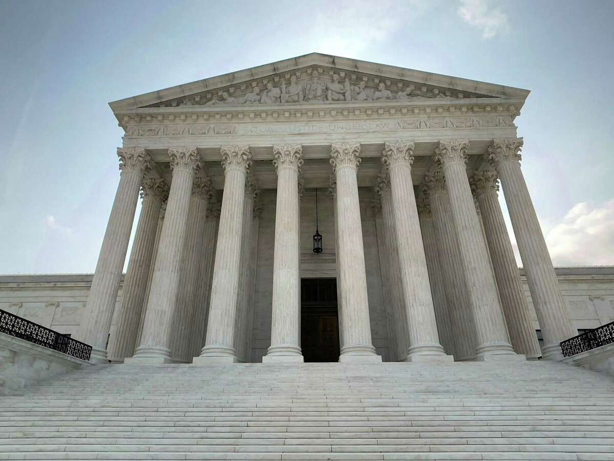 The U.S. Supreme Court building as seen on Sunday, July 11, 2021 in Washington, D.C.