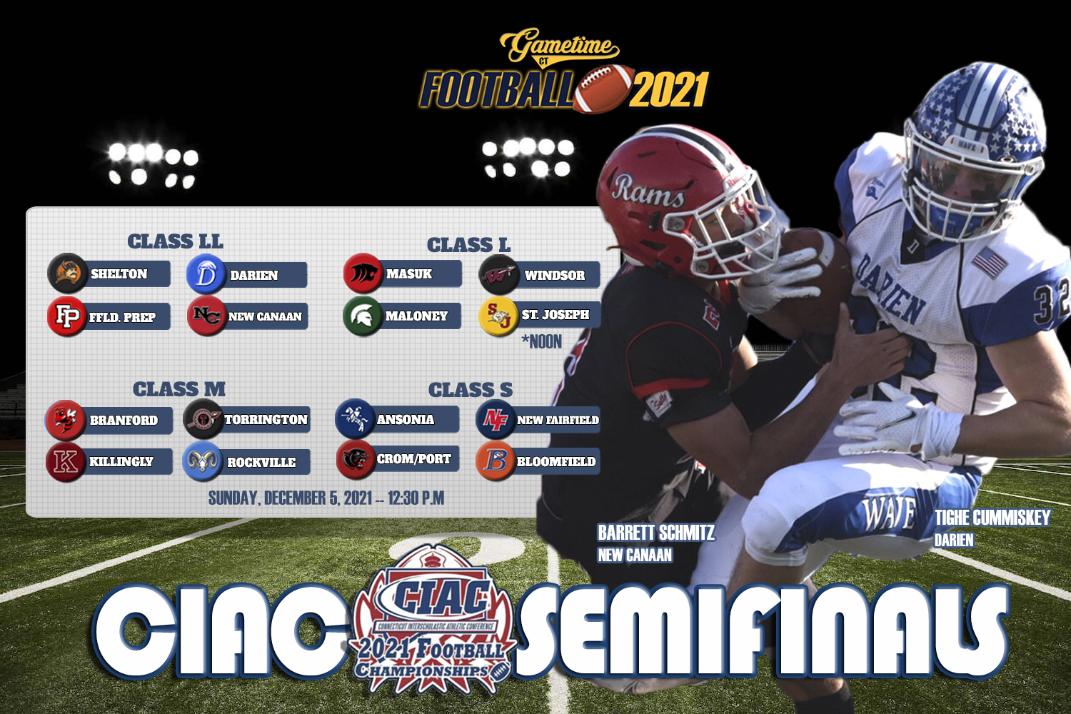 Connecticut high school football: CIAC Week 8 schedule, stats, rankings,  scores & more