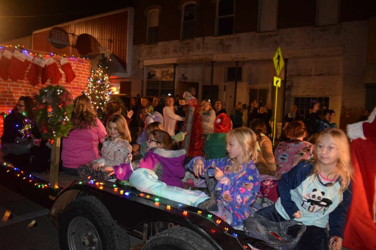 Sights from Christmas during Virginia's parade Friday. 
