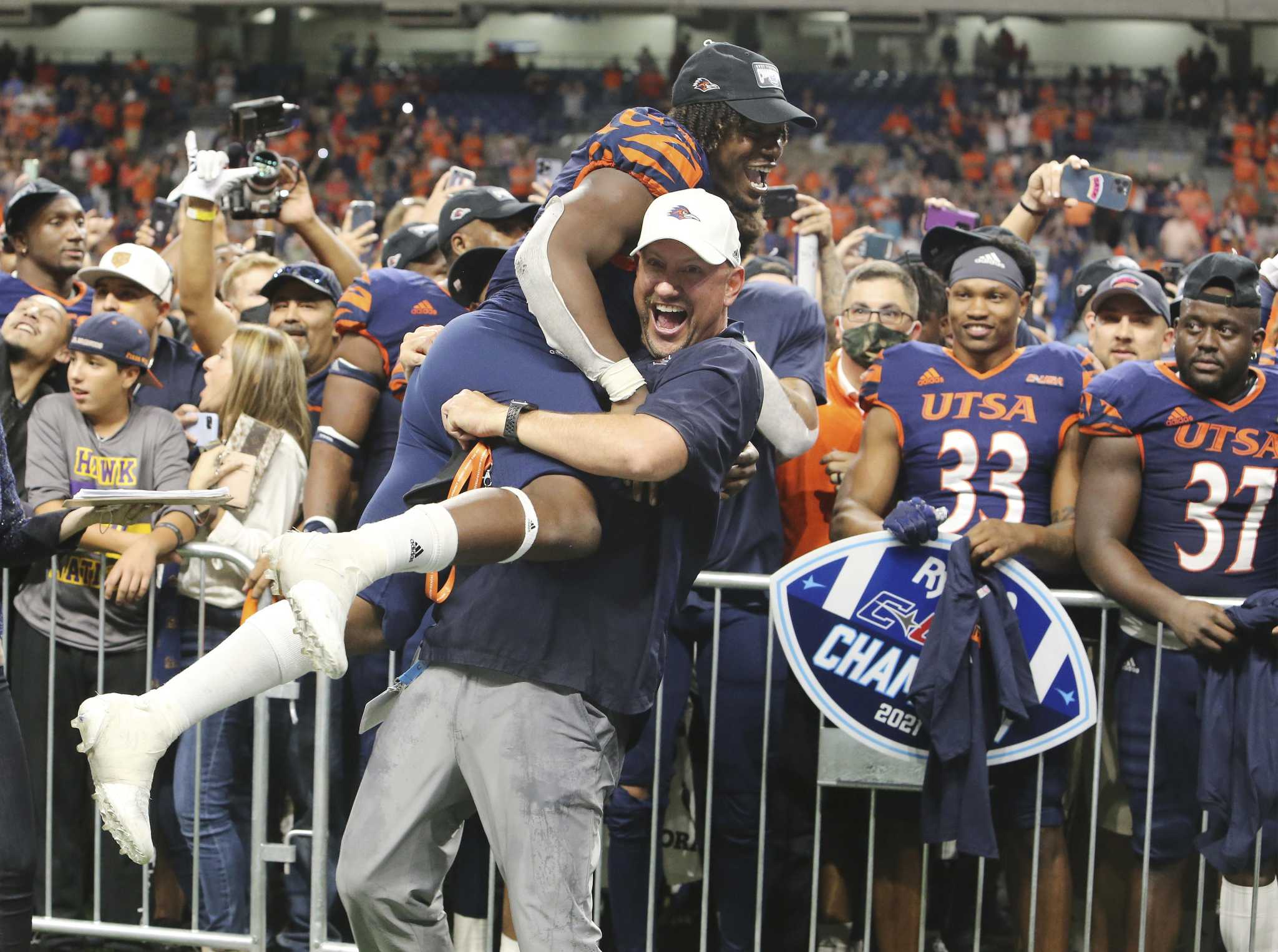 UTSA's Frank Harris to make announcement about future following C-USA  championship victory