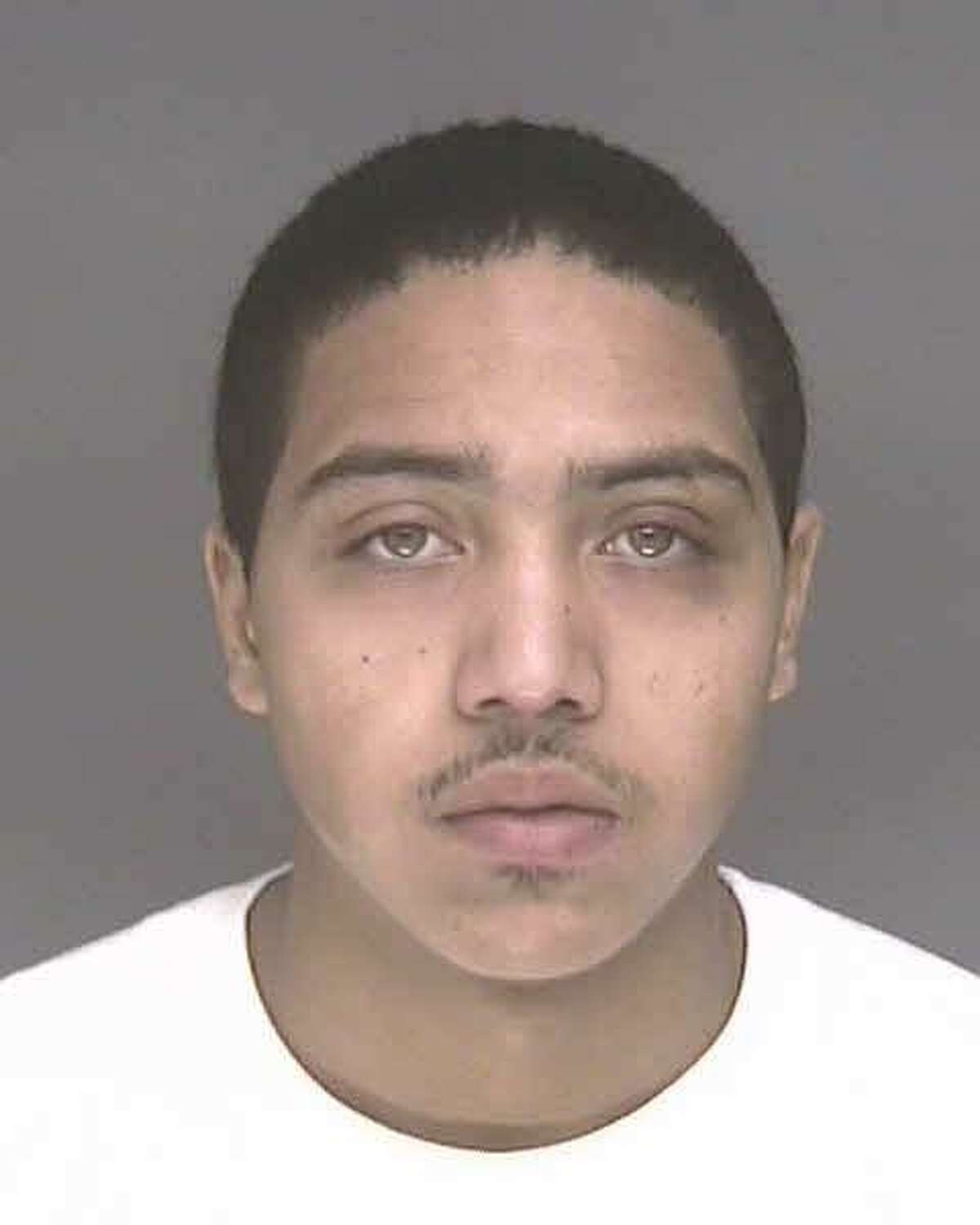 Police are searching for Miguel Rojas, 28, who allegedly shot the boyfriend of his children’s mother.