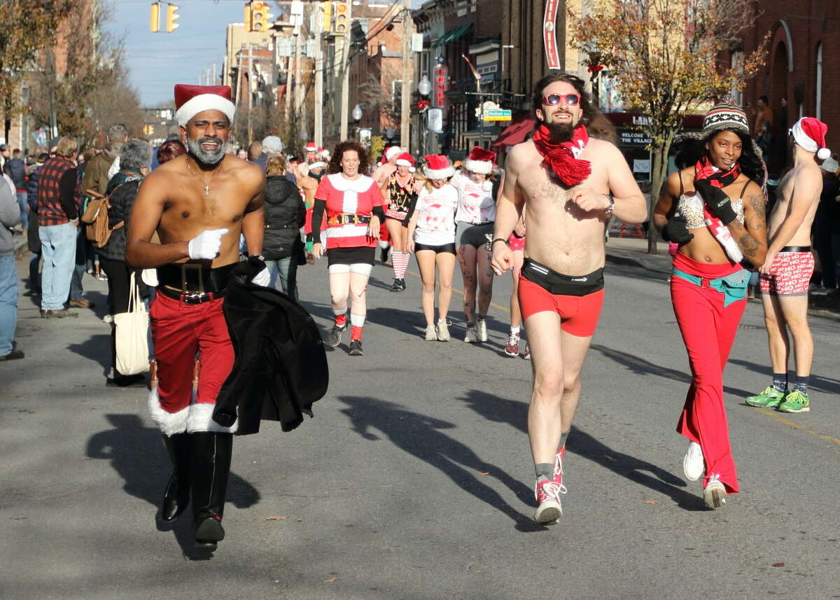 Were you Seen at the 16th Annual Santa Speedo Sprint on Lark Street in Albany on Saturday, Dec. 4, 2021?