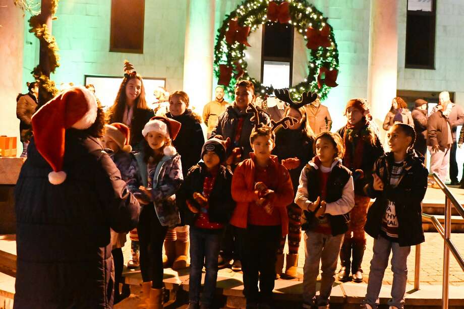 CityCenter Danbury hosted its annual Light the Lights holiday celebration on Saturday, Dec. 4, 2021 at the Danbury Library Plaza. The lighting tradition includes Santa’s arrival via firetruck and transforming downtown into a “winter wonderland.” Were you SEEN? Photo: Vic Eng / Hearst CT Media