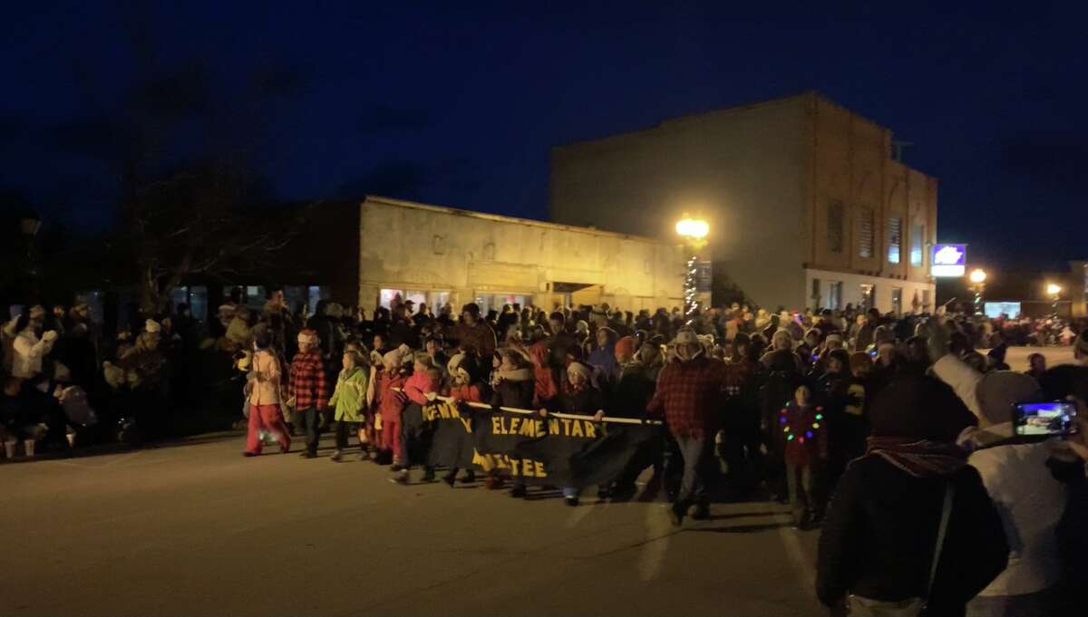 People from all over Michigan joined to celebrate with the city of Manistee in the annual Sleighbell parade. 