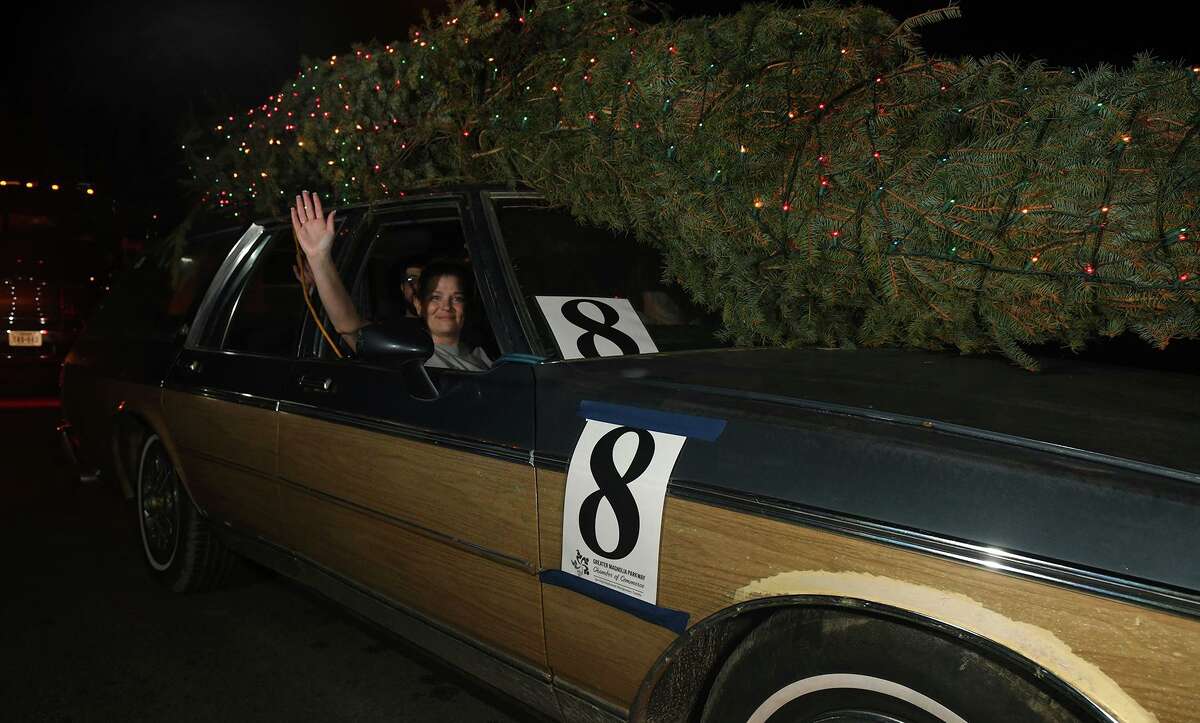 Magnolia lights up with holiday parade
