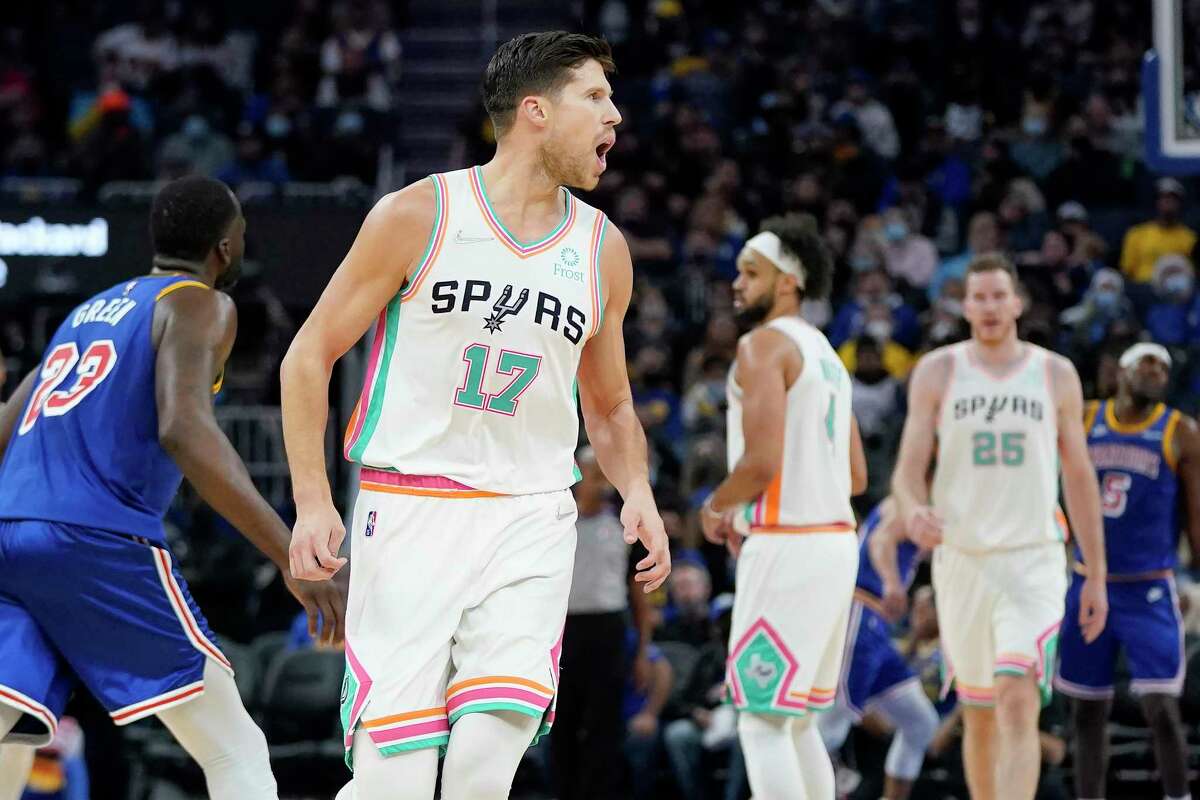 The Spurs are clicking now that their preferred starting five are back on the court together, including forward Doug McDermott, who has missed seven games this season with a sore knee.