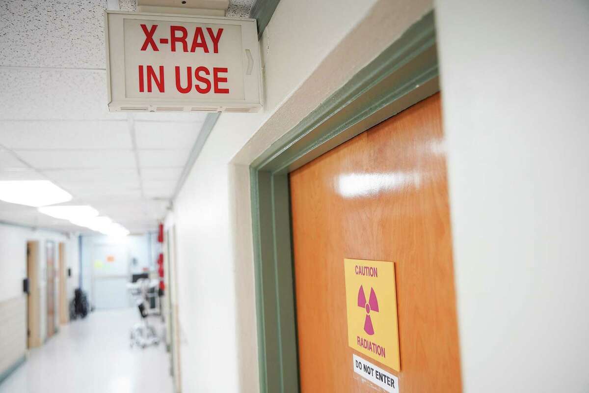 The X-Ray room at Bayside Hospital on Wednesday, Nov. 17, 2021 in Anahuac.