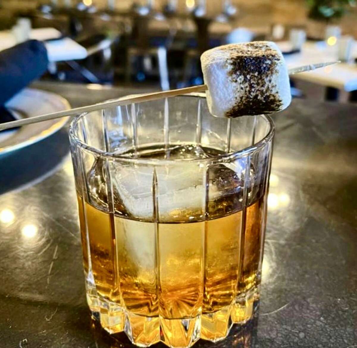 Making you wanting s'more, here's the Campfire Old Fashioned from The Nest in Schenectady.