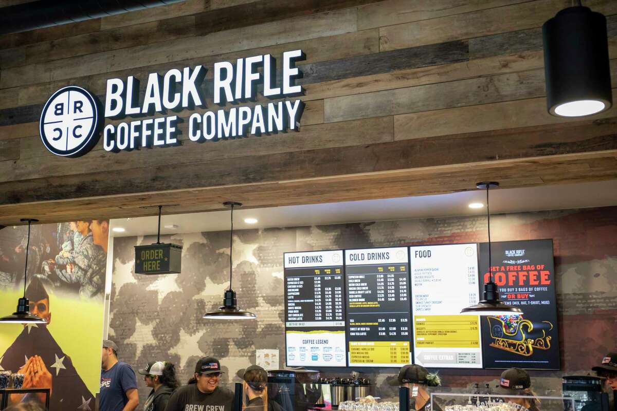 Black Rifle Coffee Co. officially opened Monday, Dec. 6 2021 at 3500 N Big Spring St. Jacy Lewis/Reporter-Telegram