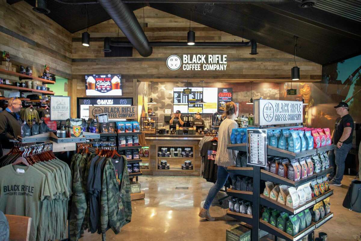 Black Rifle Coffee Co. officially opened Monday, Dec. 6 2021 at 3500 N Big Spring St. Jacy Lewis/Reporter-Telegram