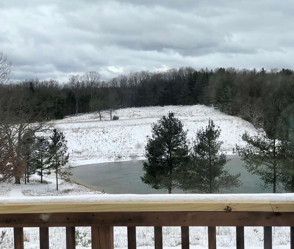 PHOTOS Snow blankets Manistee
