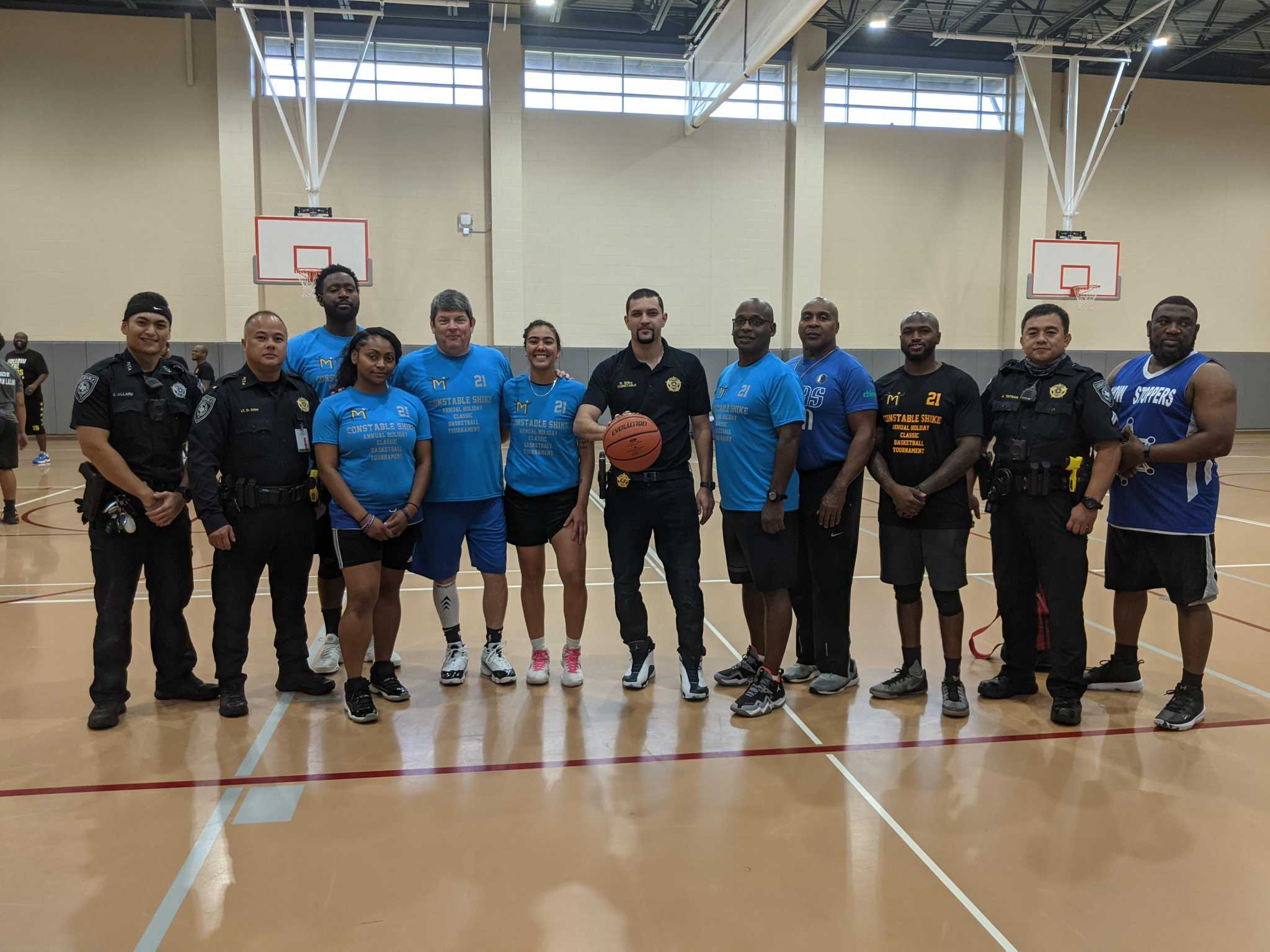 Fort Bend County Pct. 4 officers raise $2,000 for domestic violence ...