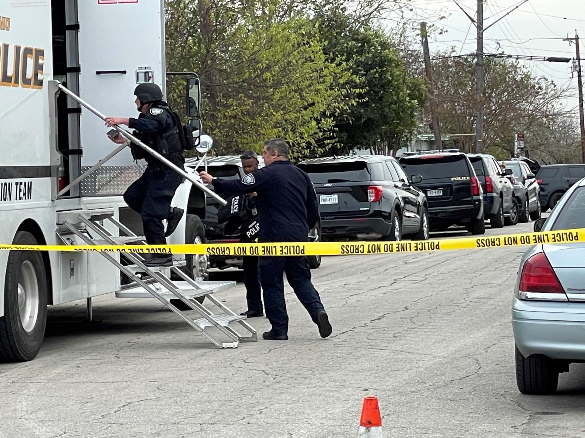 Man arrested after family argument leads to shooting, hours-long standoff