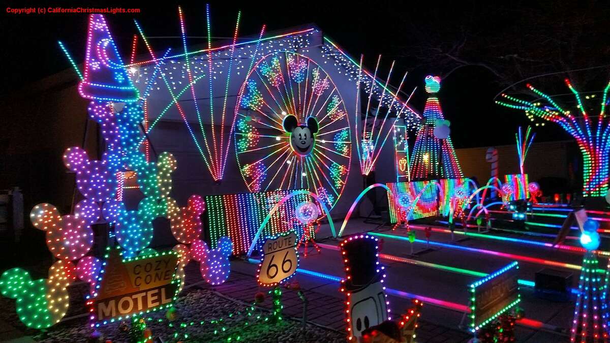 2132 Calder Place in Fairfield was one of the local contestants on last year's ABC show "The Great Christmas Light Fight." It might have the most impressive holiday lights display in the San Francisco Bay Area.