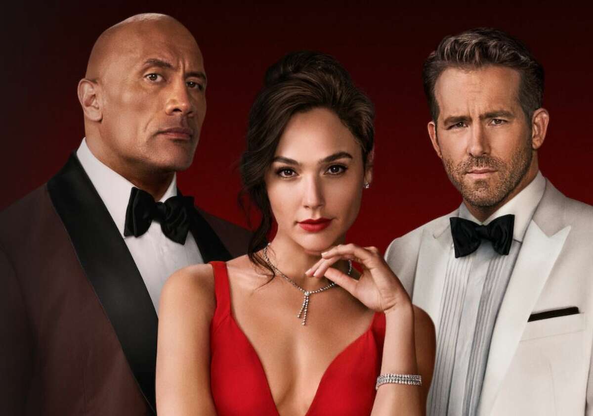 Dwayne Johnson, Gal Gadot and Ryan Reynolds present a familiar, yet witty, snatch-and-grab story in "Red Notice."