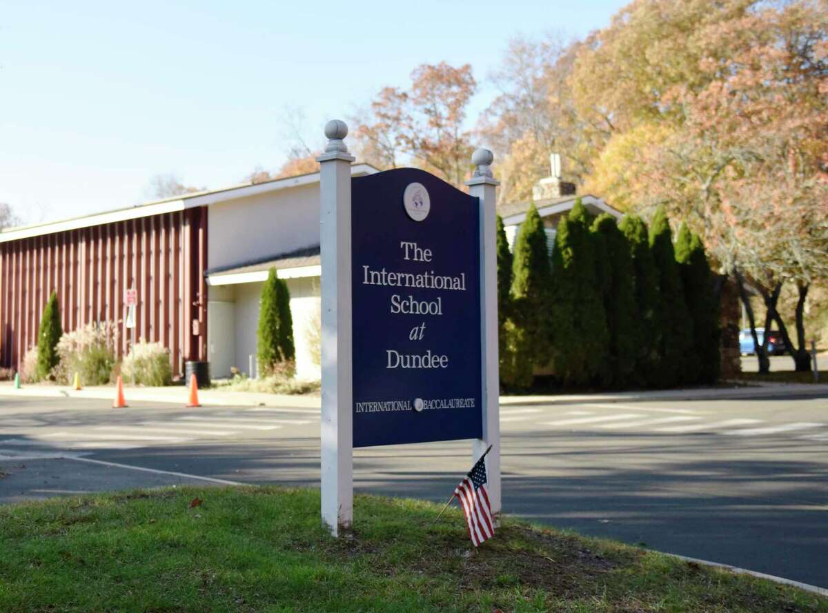 The International School at Dundee in the Riverside section of Greenwich, Conn., photographed on Monday, Nov. 9, 2020.