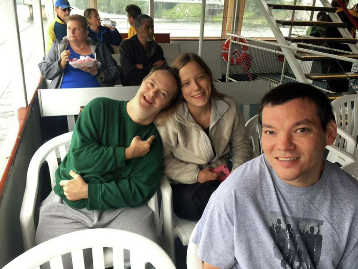 SARAH, Inc. clients participate in a day trip to the Essex Steam Train & Riverboat excursion.