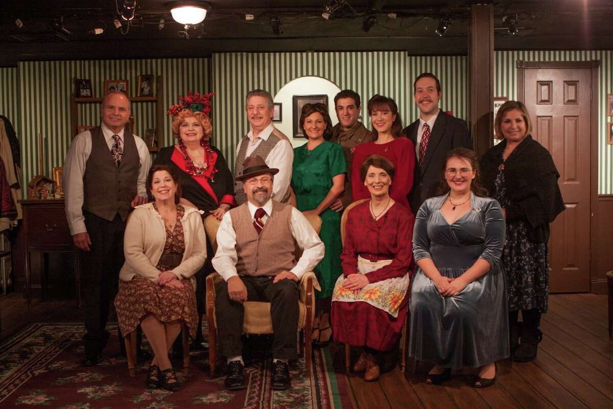 The cast of A Merry Mulberry Street Musical from 2018, who are all back for this two-week run of the holiday hit in Stamford