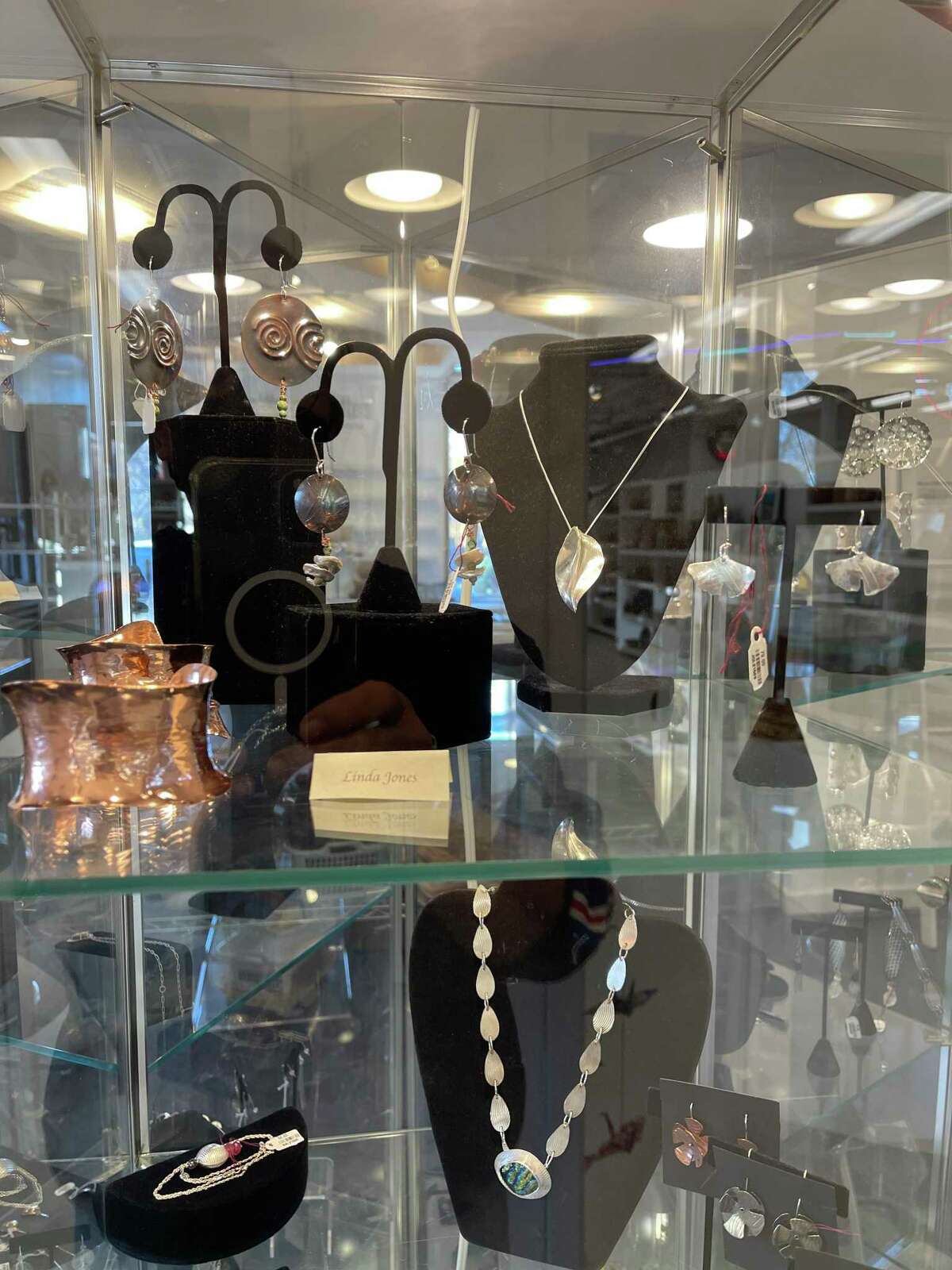 A display of jewelry.