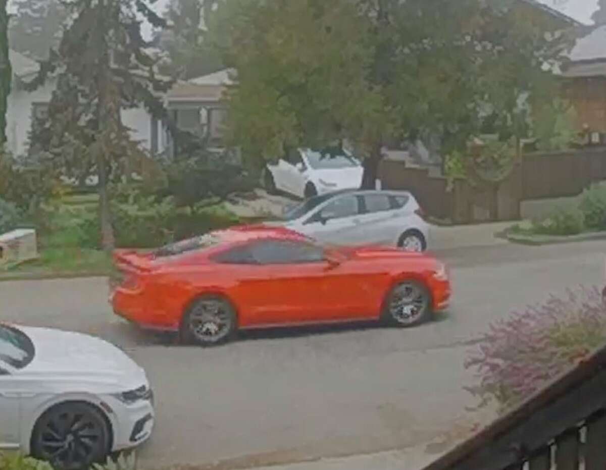 Berkeley police say the suspect was seen driving this vehicle on Channing Way and McGee Avenue.