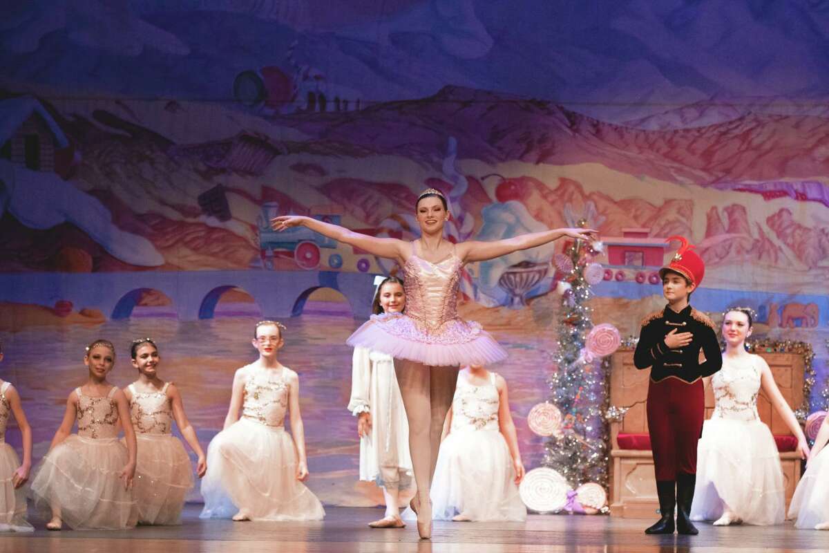 Taylor Hawley dances the role of the Sugar Plum Fairy in a previous Backstage Dance Studio production of "The Nutcracker." This year's "Nutcracker" is set for 2 p.m. and 5:30 p.m. Dec. 18 at Montgomery High School. Tickets available at www.ticketpeak.co/backstage.