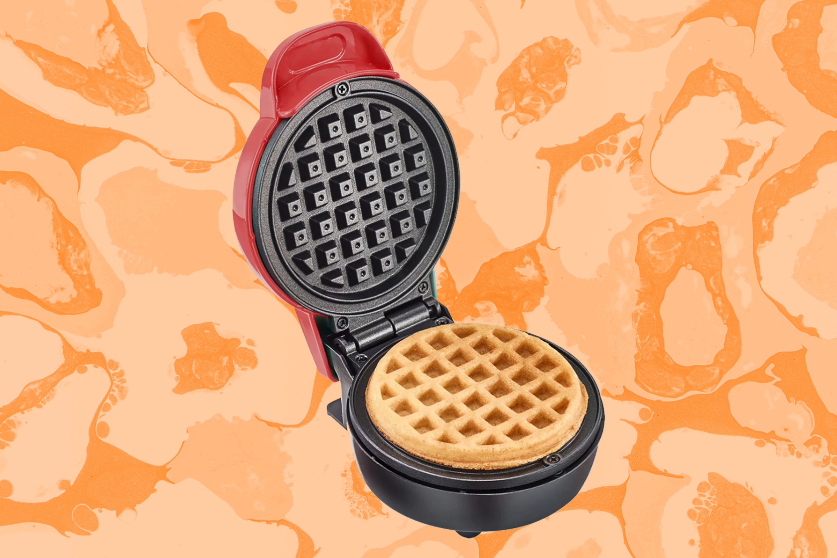 Best Buy: Bella Mini Waffle Maker Blue 17180