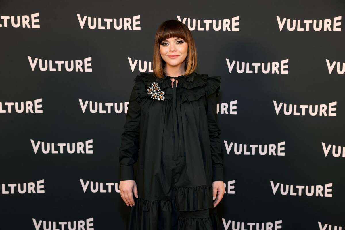 Christina Ricci attends Vulture Festival 2021at The Hollywood Roosevelt on November 13, 2021 in Los Angeles, California. Ricci is one of the celebrity guests invited to 90s Con in Hartford, Conn.