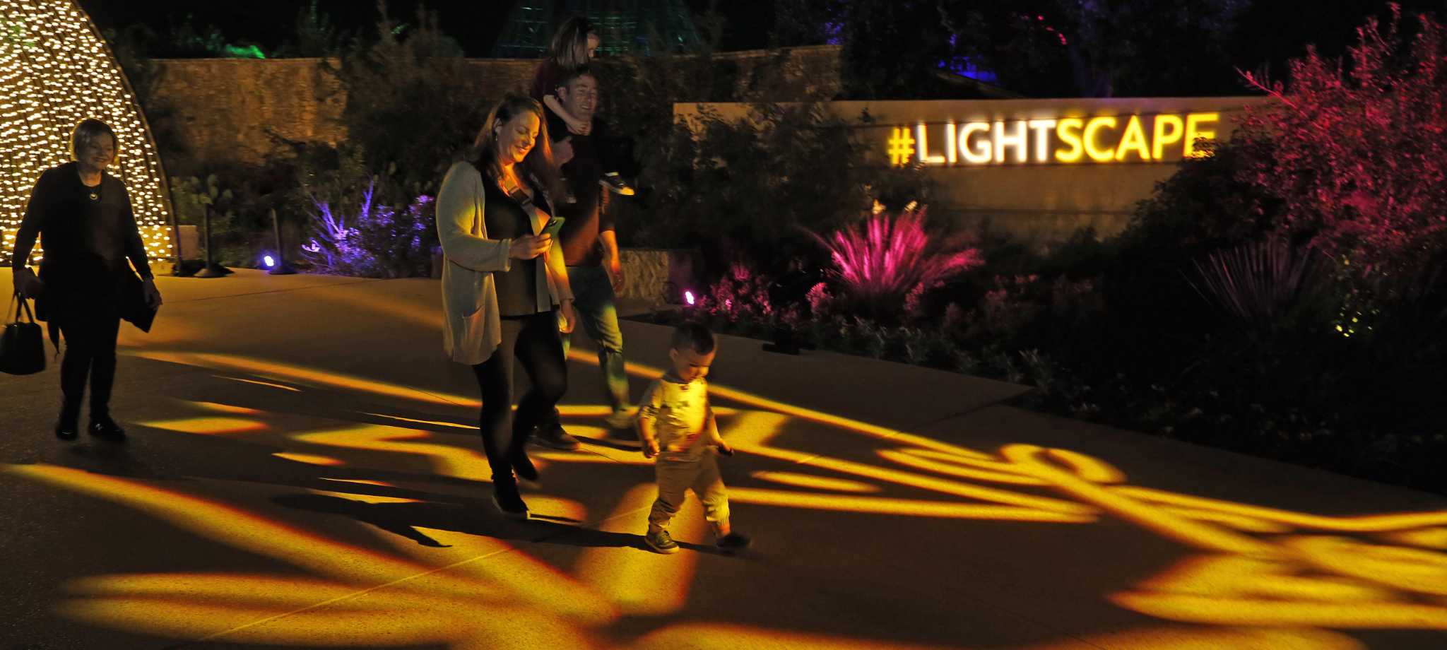 What to know before you go to ‘Lightscape,’ the San Antonio Botanical ...