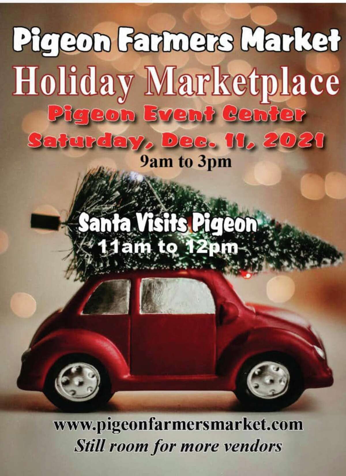 Pigeon's Holiday Market in new location