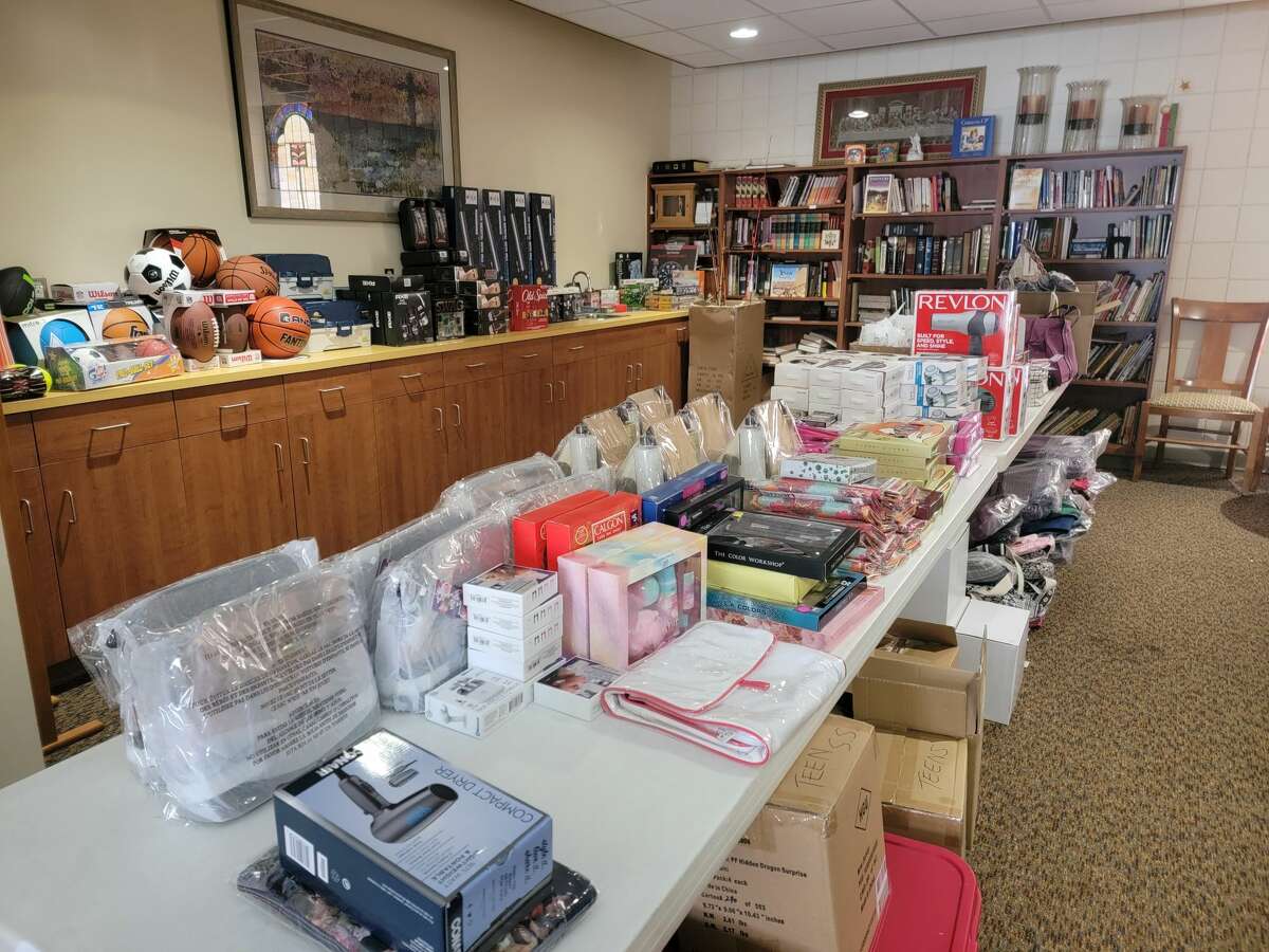 The Benzie County Toys for Tots program also has gifts for older children such as self care items.