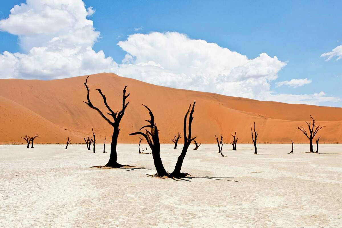 The Deadvlei in Namibia is one place where travelers might "get lost."