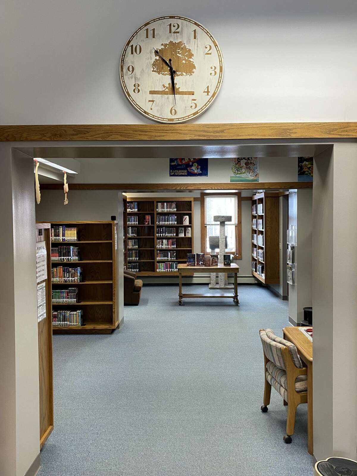 Sleeper Public Library received generous donations in December for renovations.