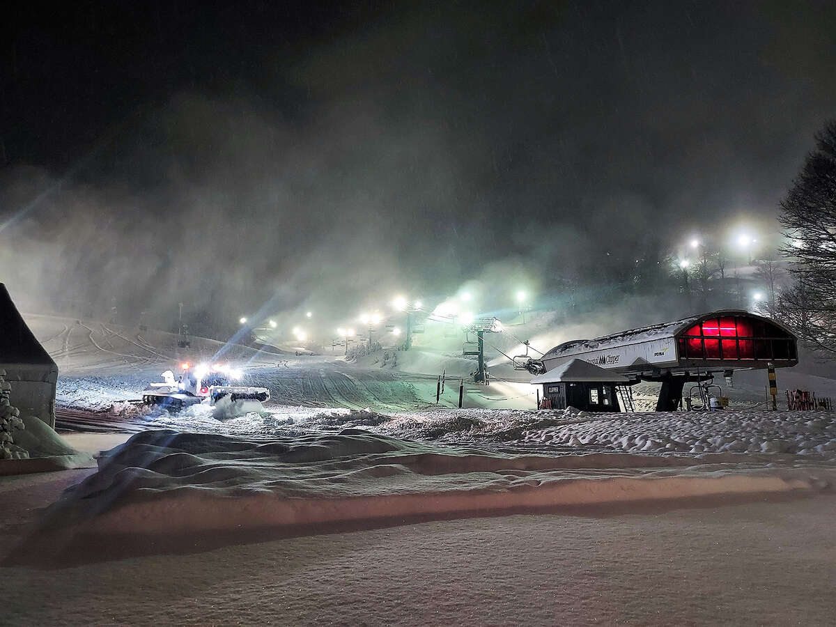 Crystal Mountain has the snow guns running and is ready to open for the ski season. 