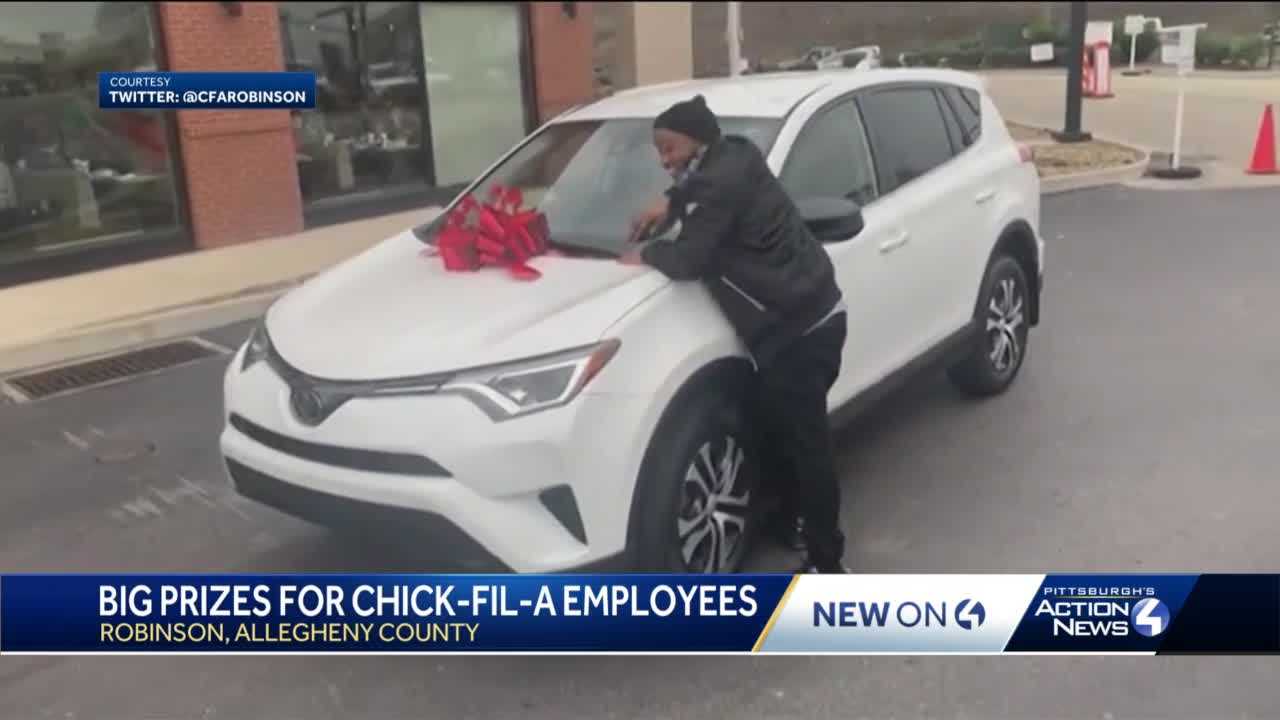 This Chick-fil-A's holiday party gifts included rent, $1,000 cash and ...