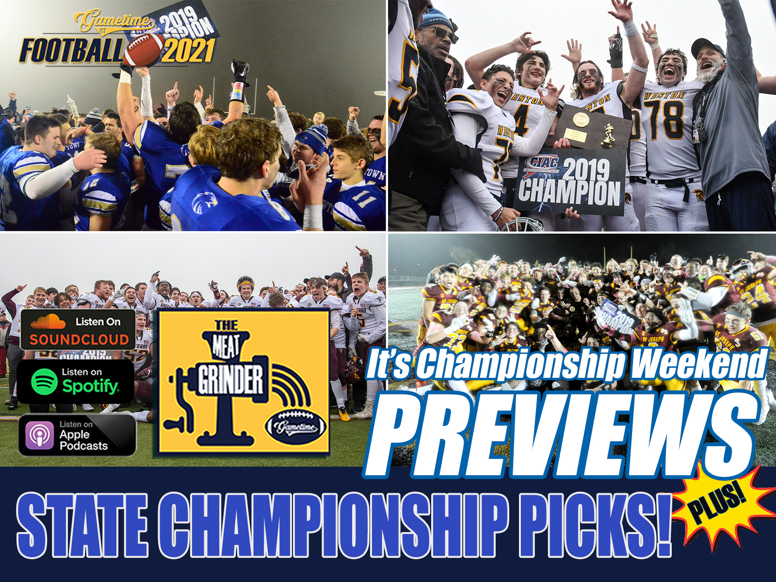 GameTimeCT Football Pick'Em Podcast: State Quarterfinals selections