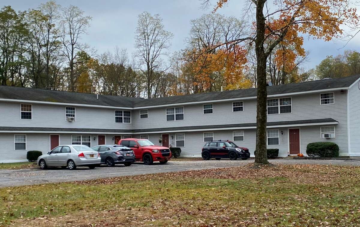 Canfield Apartments, an apartment building along Traver Road in Wilton, purchased by Sunrise Management and Consulting in December, 2021. 