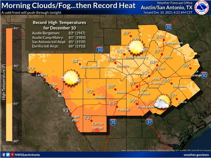 Grab your jackets: Cold front this weekend expected to plunge San ...