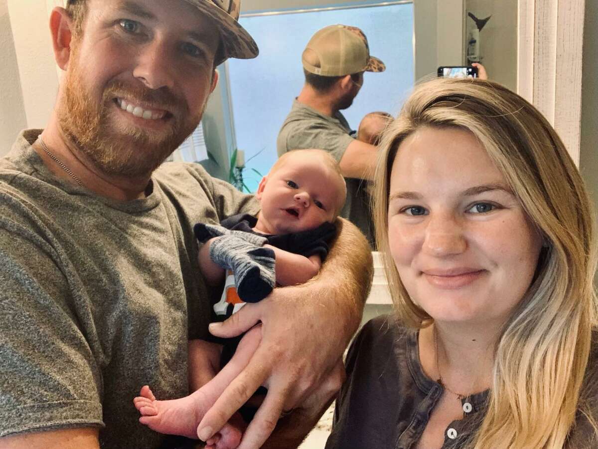 Payton Matherne created a detailed blueprint for the birth of her first baby. But Hurricane Ida put all of those plans on hold.