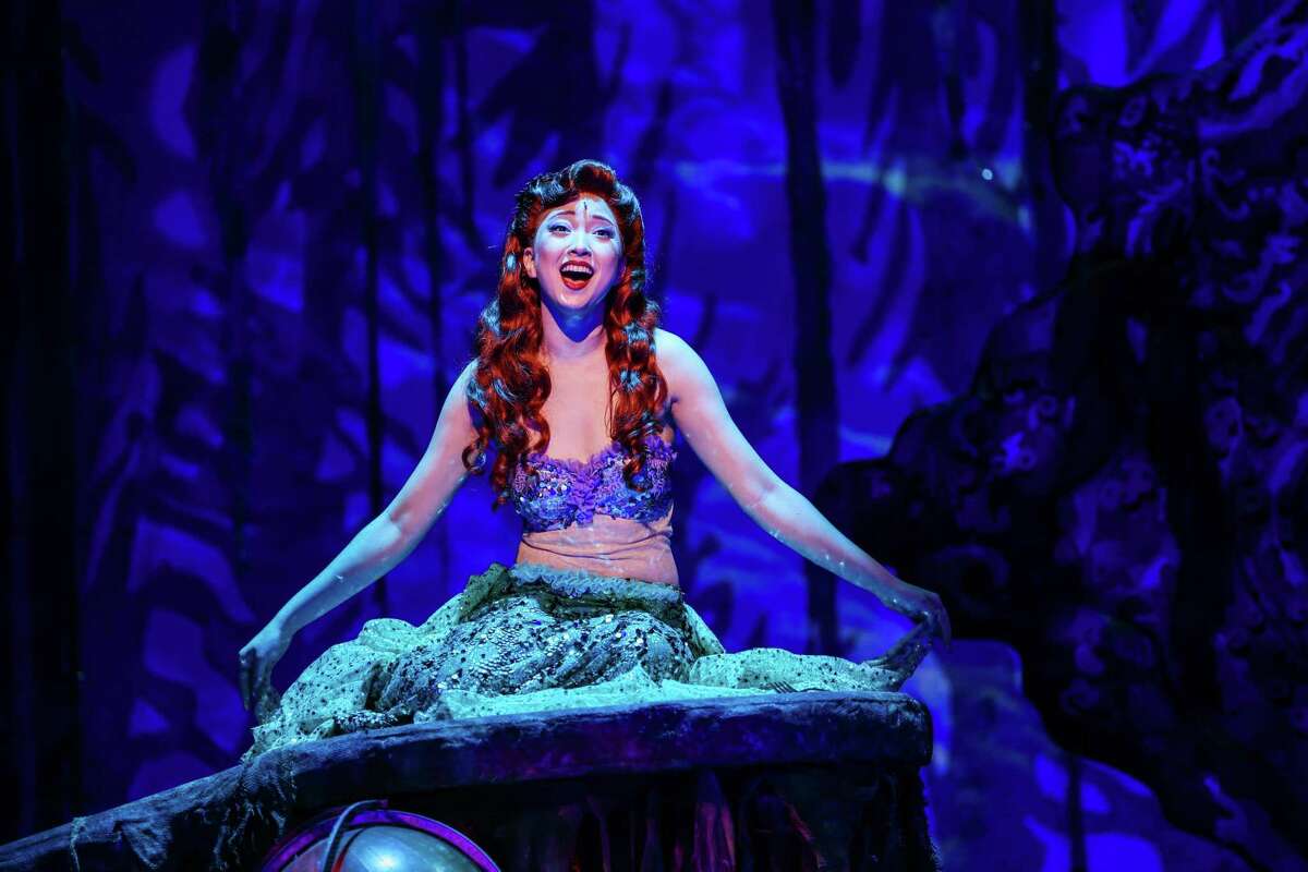 Delphi Borich stars as Ariel in Disney's "The Little Mermaid" from Theatre Under The Stars.