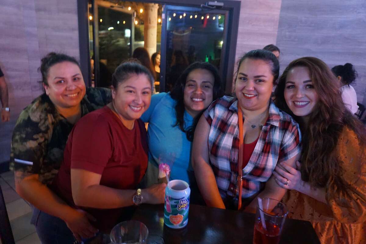 Kimberly Perez, Amy Reilly, Beatriz Negrete, Daniela and Val Martinez at 360 Bar & Patio.