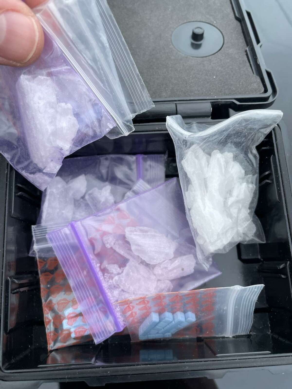 The Jefferson County Sheriff's Office turned a routine traffic stop on Wednesday into a significant arrest after finding multiple drugs, according to the agency.