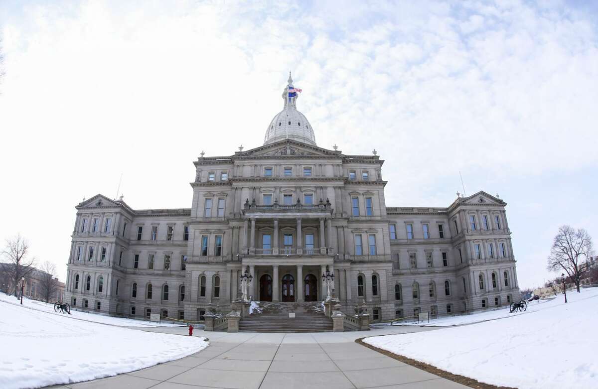 The State Capitol Building in Lansing, as seen March 6, 2016. (Photo by Scott Legato/Getty Images for MoveOn.org)