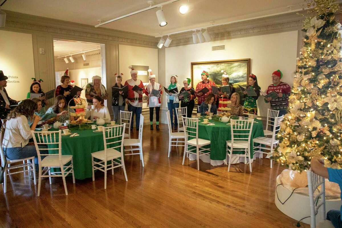 The 2022 Christmas at the Mansion, hosted annually at the Museum of the Southwest, will run Dec. 1 through 10. File photo: Scenes from Holiday Tea on Friday, Dec. 10, 2021 at the Museum of the Southwest.  Reporter-Telegram