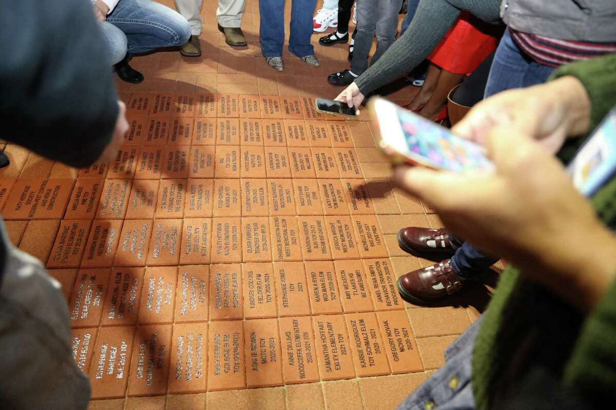 Katy ISD Memorializes Teacher Achievements With Brick Unveiling