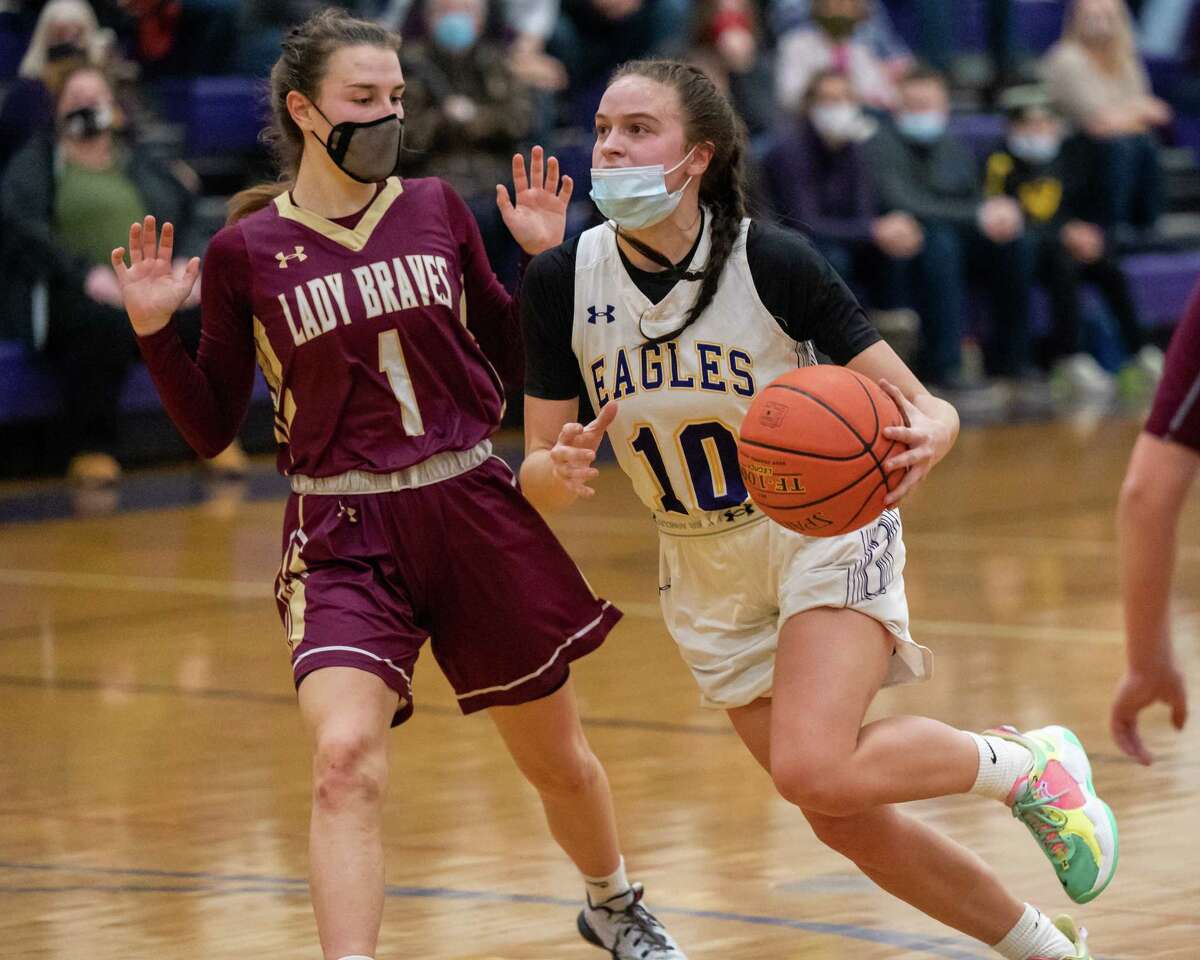 Duanesburg senior Madison Meyer had 19 points against Greenwich in the Section II Class C final.