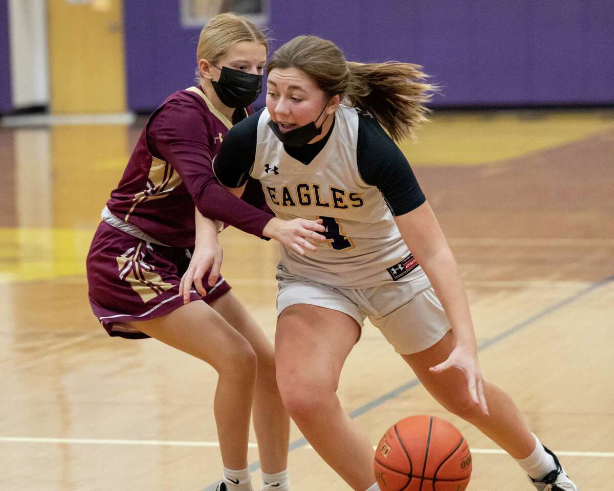 Duanesburg's Alex Moses pushing deep against opponents