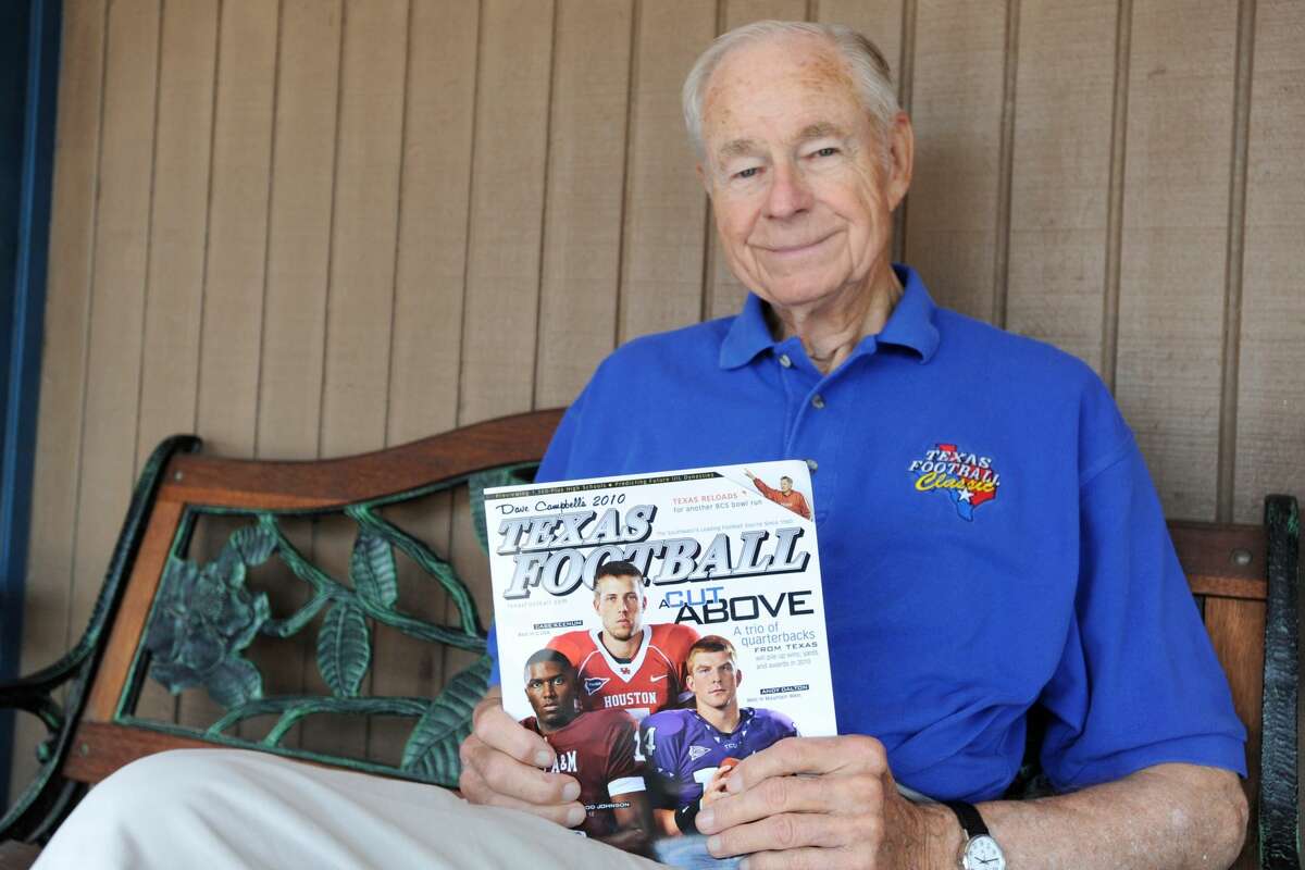 Dave Campbell, the legendary journalist and founder of Texas Football magazine, died Friday night. He was 96. 