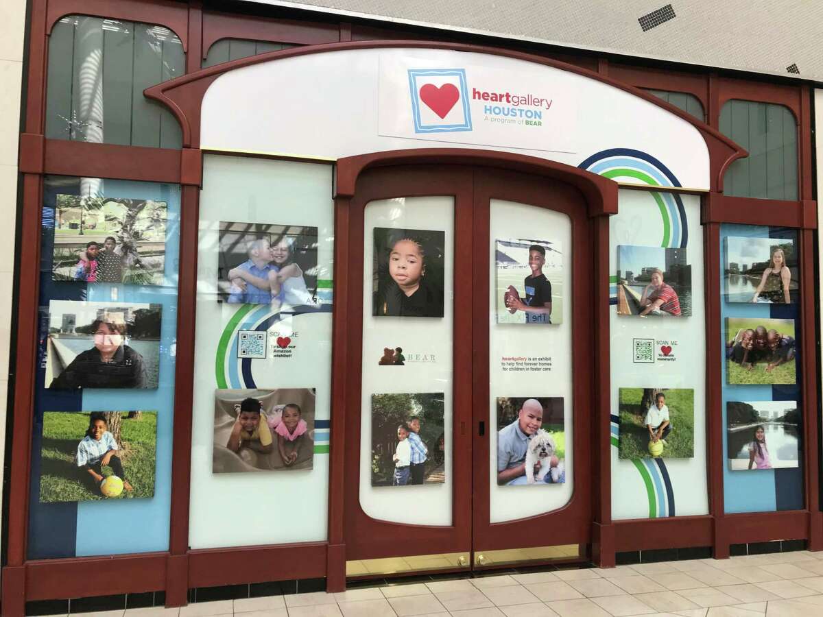 The Heart Gallery at Willowbrook Mall, an exhibit meant to provide hope to abused and neglected children.