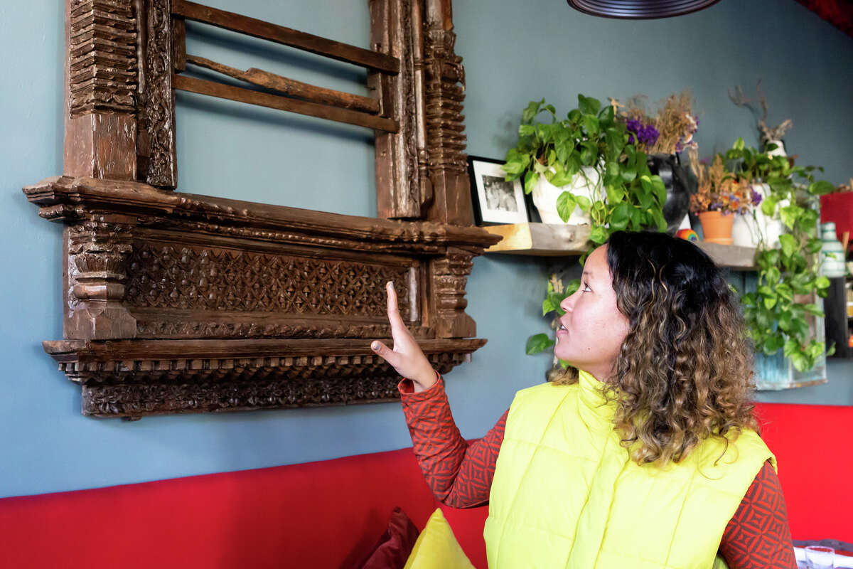 San Francisco restaurant Base Camp has Nepal journey on menu 66 Owner Suraksha Basnet pictured in the dining room at Base Camp Restaurant on Dec. 10, 2021 in San Francisco.